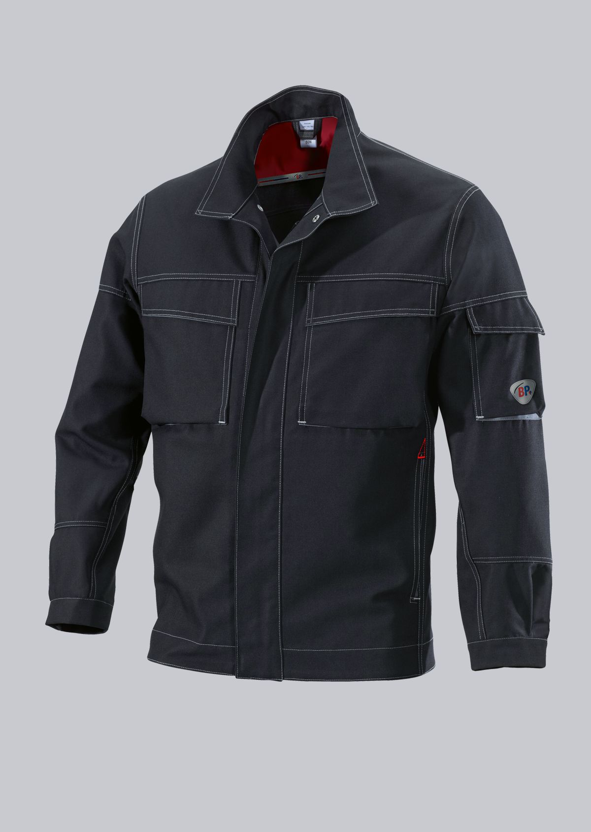 1787-555-32 BP® Strapazierfähige Arbeitsjacke schwarz/dunkelgrau Cover Bild